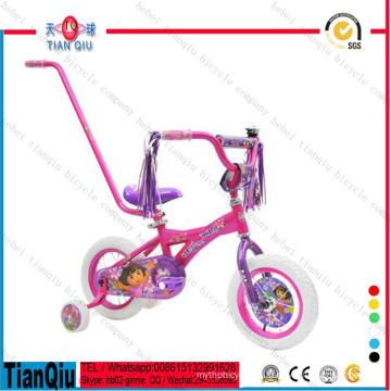 2016 venda quente 12 &quot;bicicleta / bicicleta vermelhas da menina para miúdos com as rodas de bicicleta de 14 polegadas